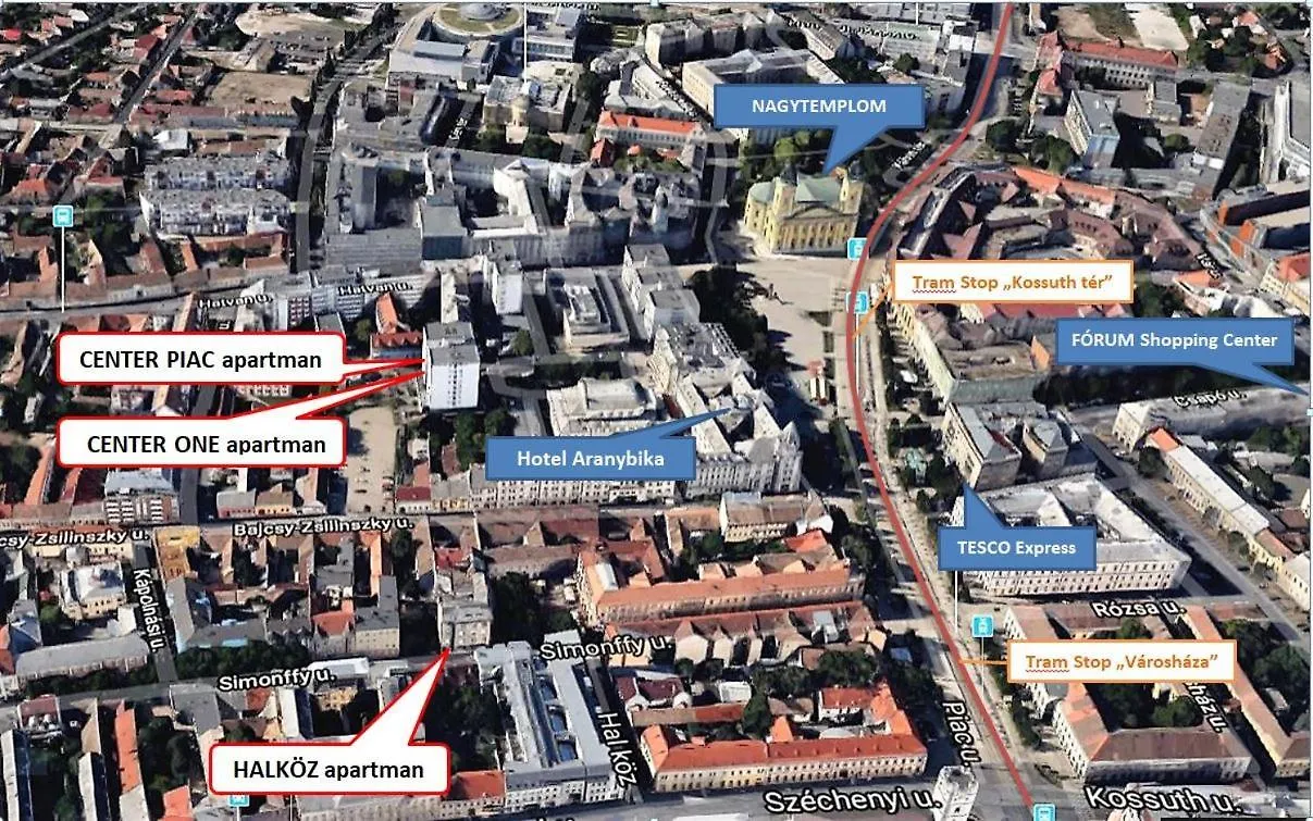 Center One Apartman Debrecen